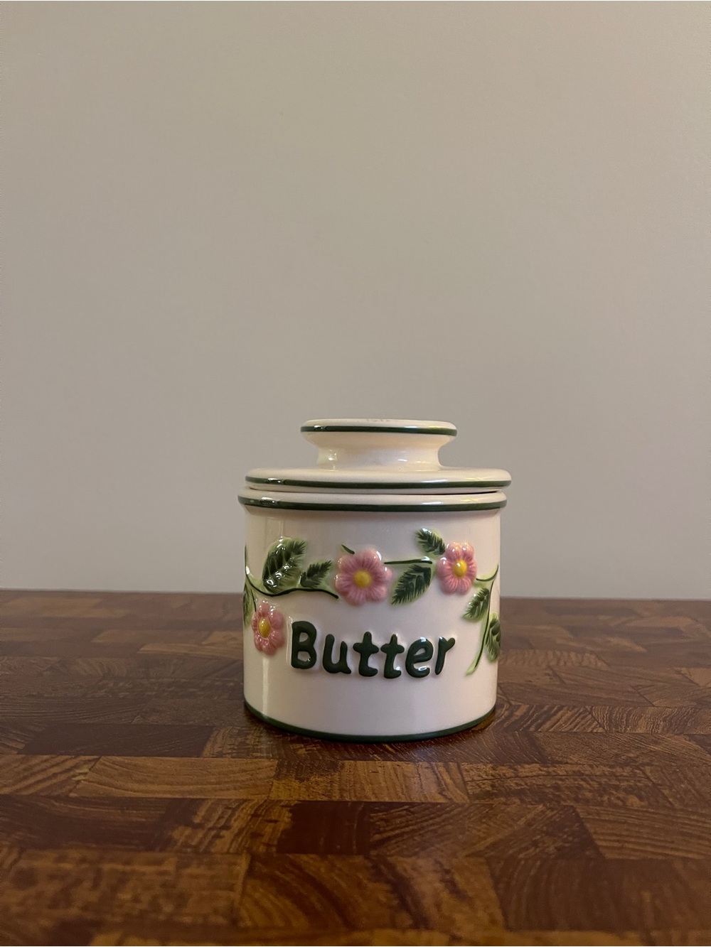 Vintage L. Tremain Butter Bell French Style Crock